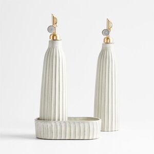 New Crate&Barrel cruet Set